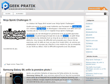 Tablet Screenshot of geekpratik.com